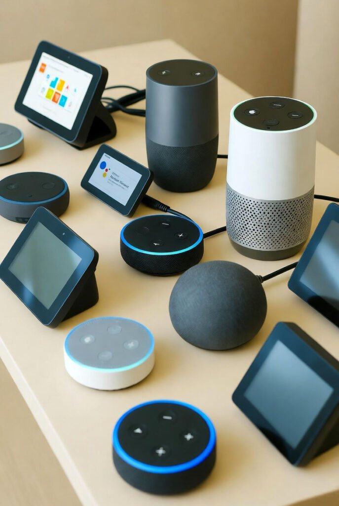 AL CLICAR VA A PRODUCTOS DE HUBS Y ASISTENTES DE VOZ